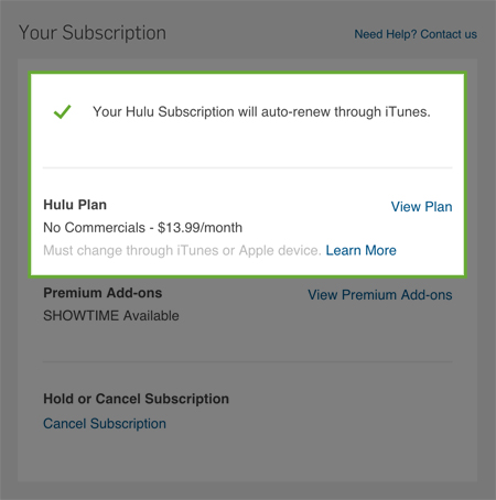 How to cancel your subscription through iTunes